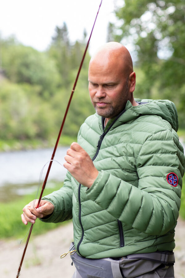 LTS Røros dunjakke light olive - Bilde 2