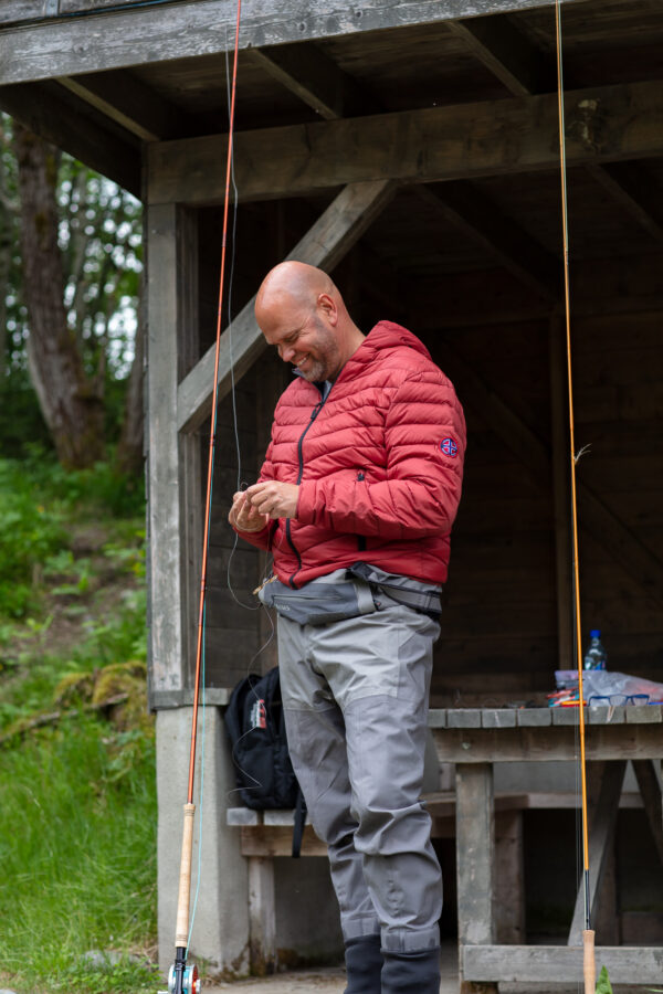 LTS Røros dunjakke brent orange