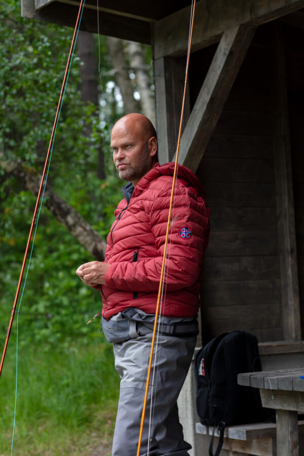 LTS Røros dunjakke brent orange - Bilde 5
