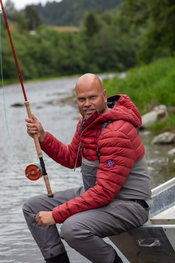 LTS Røros dunjakke brent orange - Bilde 2